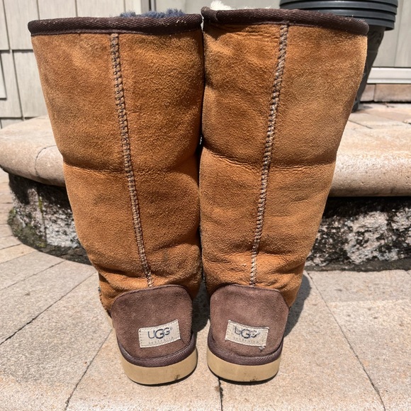 Ugh tri color tall boots - Picture 3 of 4